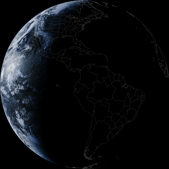 Full Disk False Color Animation